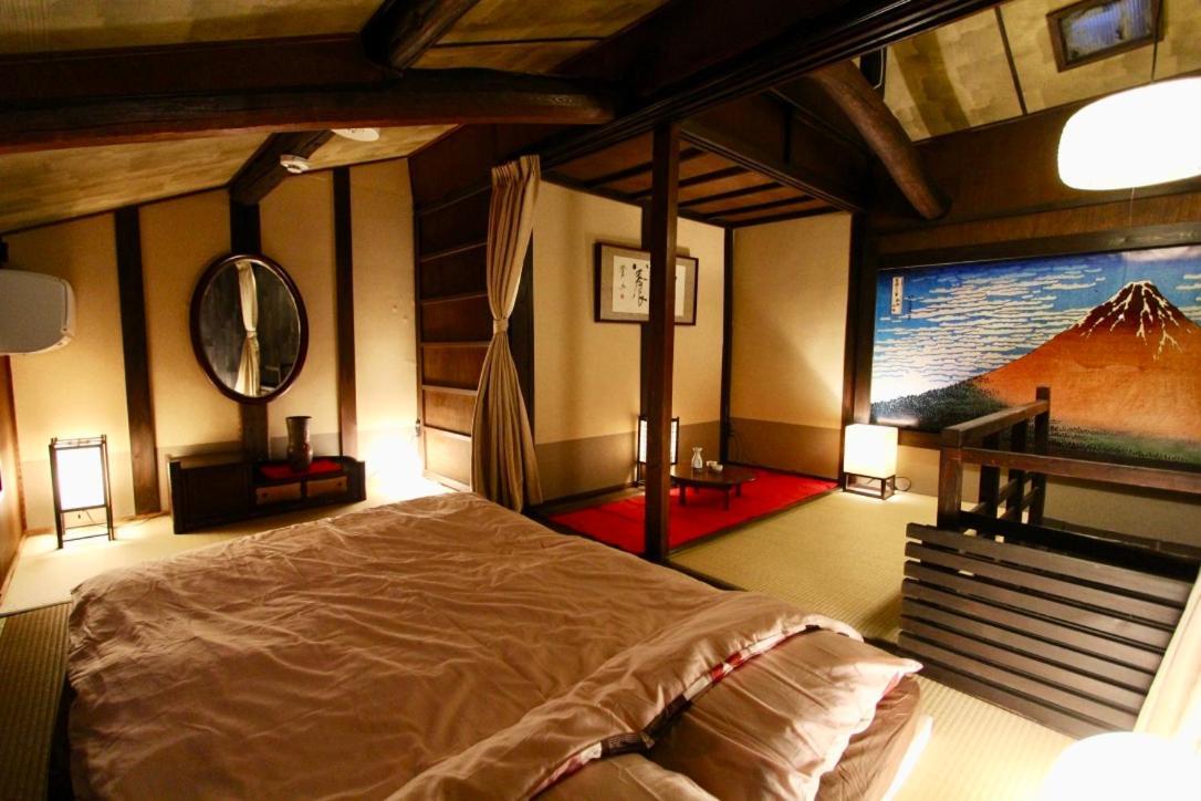 Kyoto Traditional Machiya House Exterior foto